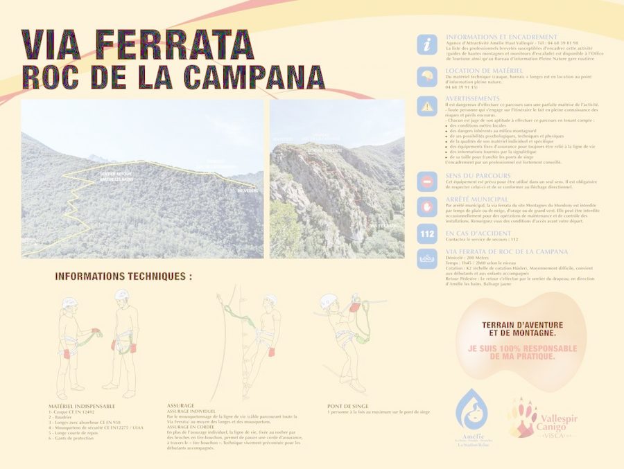 Via Ferrata du Roc de la Campana